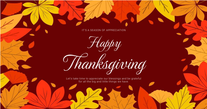 THANKSGIVING WISHES CARD Template | PosterMyWall