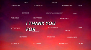 THANKYOU CARD Digitalt display (16:9) template