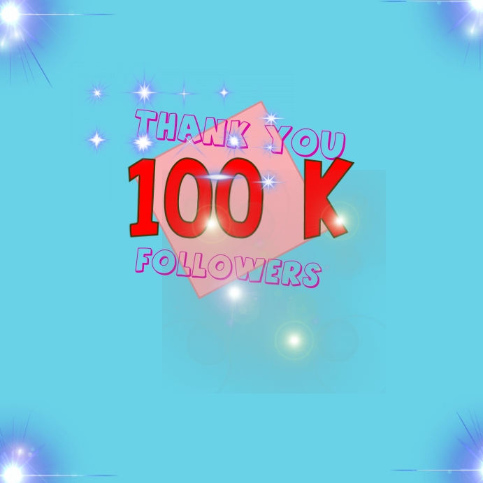 Thankyou For Followers Template Postermywall