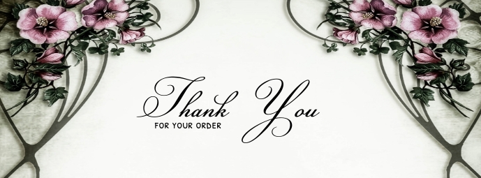 thankyou for shopping card,thankyou card Zdjęcie w tle na Facebooka template