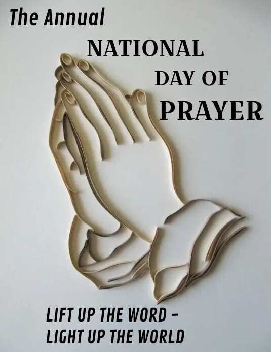 The Annual National Day of Prayers Template PosterMyWall