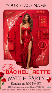The Bachelorette Watch Party Instagram Story template
