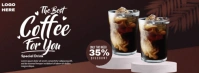 The Best Coffee Facebook Cover template