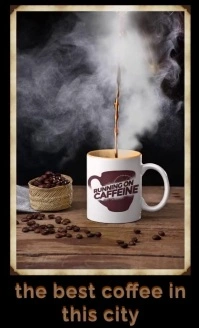 The Best Coffee In This City Animated  US Leg template