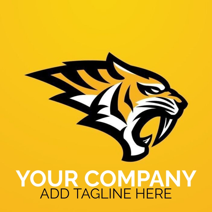 The best logo tiger for sport template