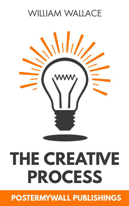 the creative process book cover design templa Template | PosterMyWall