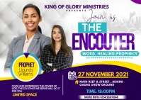 The encounter Cartolina template