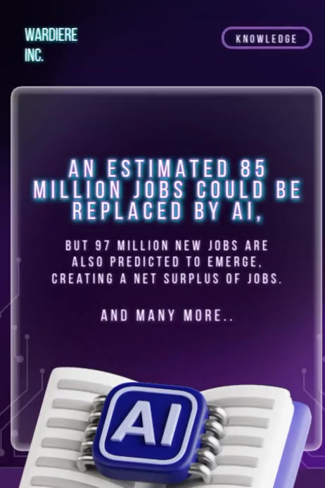 The Future of Artificial Intelligence Poster template