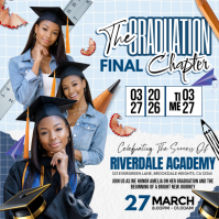 The Graduation Final Chapter Celebration template