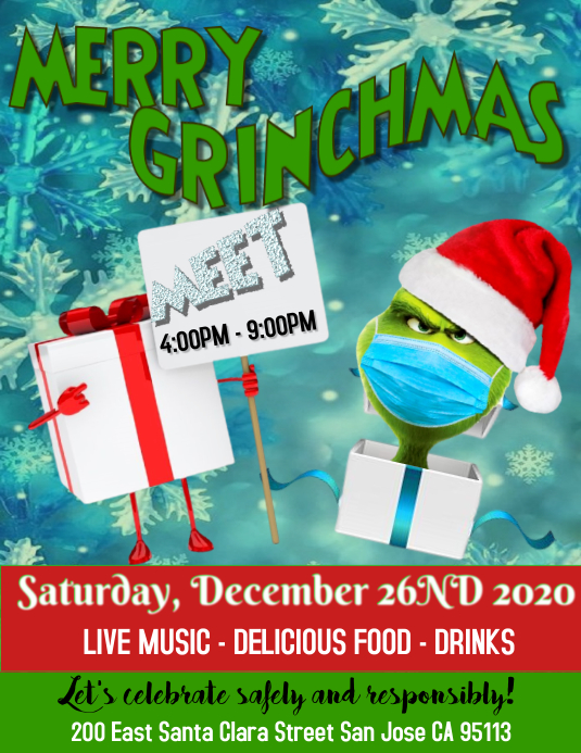 The Grinch 7 Template | PosterMyWall