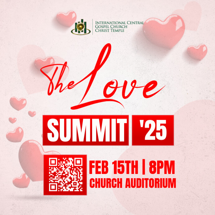 The Love Summit Main Template | PosterMyWall