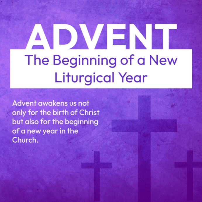 The meaning of advent Template PosterMyWall The meaning of advent Template PosterMyWall