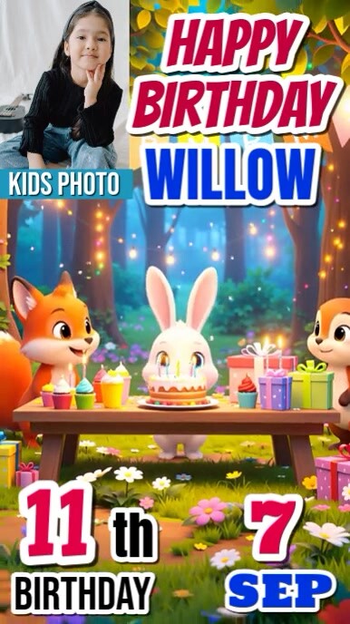 The Most Magical Birthday Bash Ever Thrown in the Land of Balloons, Cake, and Endless Giggles Indaba yaku-Instagram template