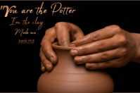 The potter Poster template