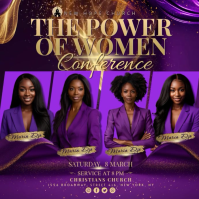 The Power Of Women Instagram 帖子 template