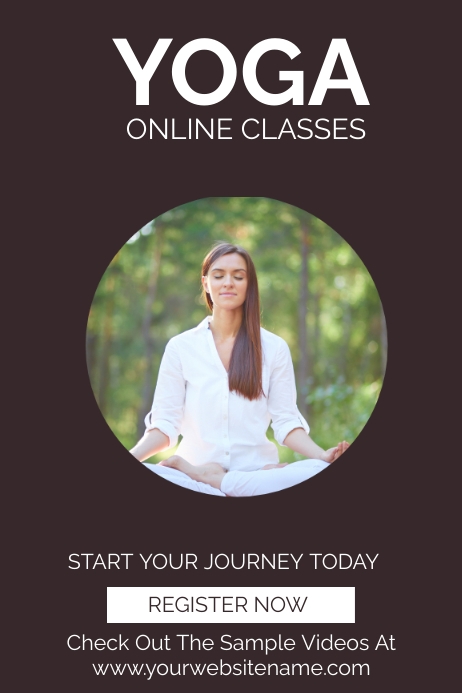 Copy of the Power of Yoga with Our Beginner's Guide | PosterMyWall