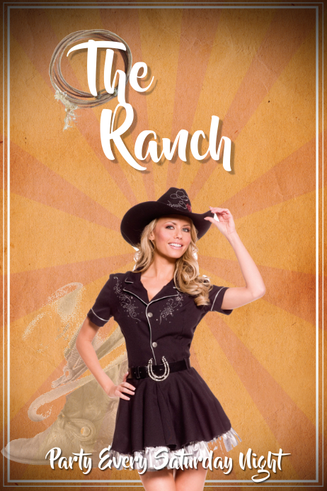 The Ranch Party Template | PosterMyWall