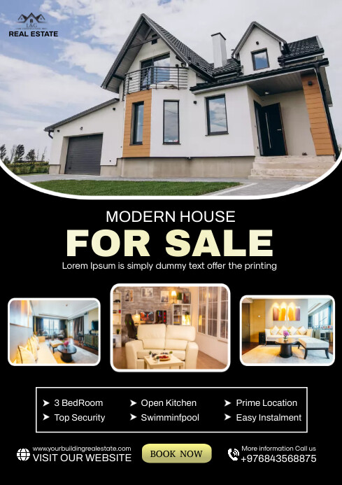 The Real Estate Template | PosterMyWall