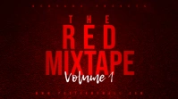 The Red Mixtape Youtube Thumbnail template