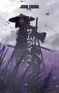 The Samurai Capas de Kindle/Livro template