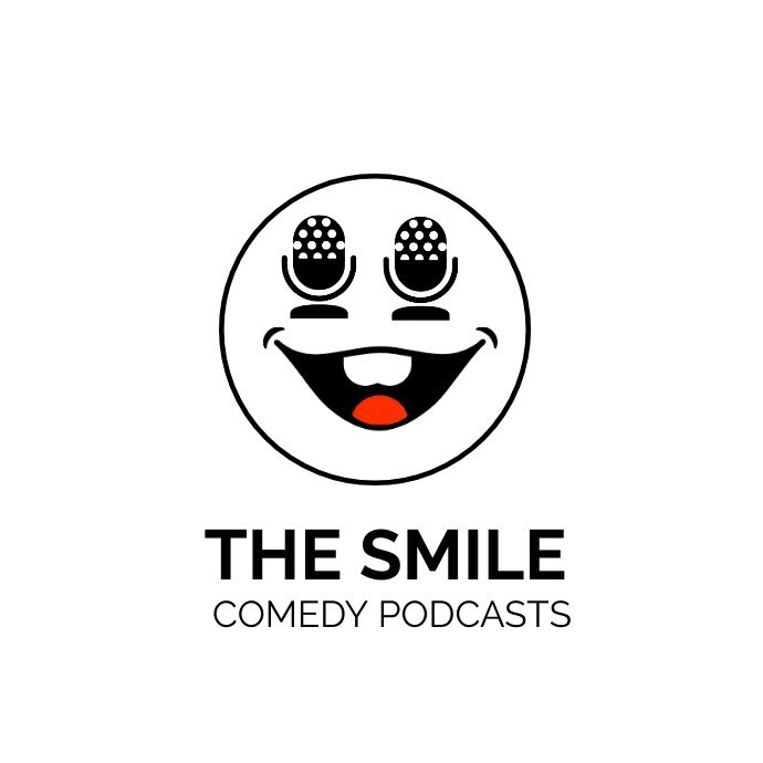 Copy of The smile comedy podcasts logo template desig | PosterMyWall