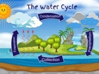 The Water Cycle Diagram elementry Isethulo template