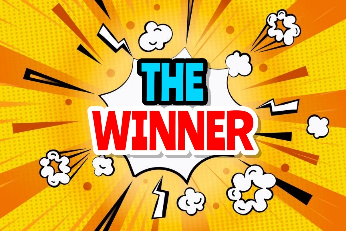 THE WINNER Template | PosterMyWall