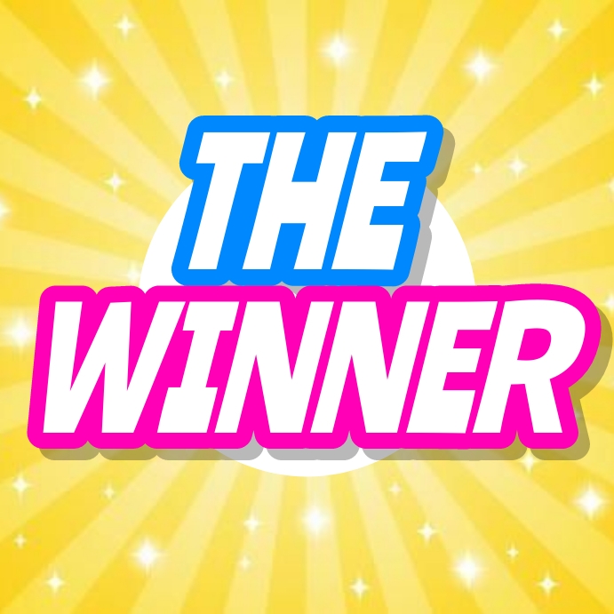 THE WINNER Template | PosterMyWall