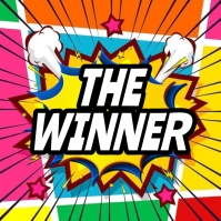 THE WINNER Template | PosterMyWall