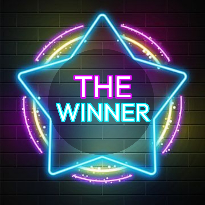 THE WINNER Template | PosterMyWall