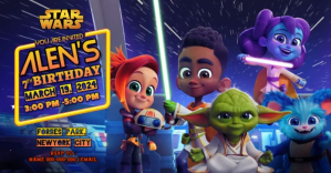 The young Jedi Adventures Рекламное объявление Facebook template