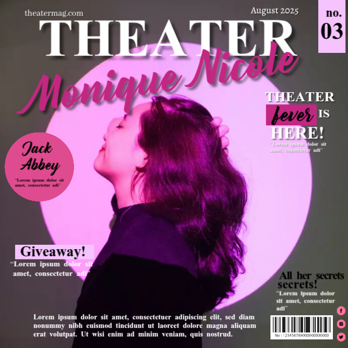 Theater Template | PosterMyWall