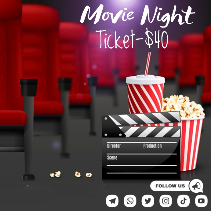 theater Template | PosterMyWall