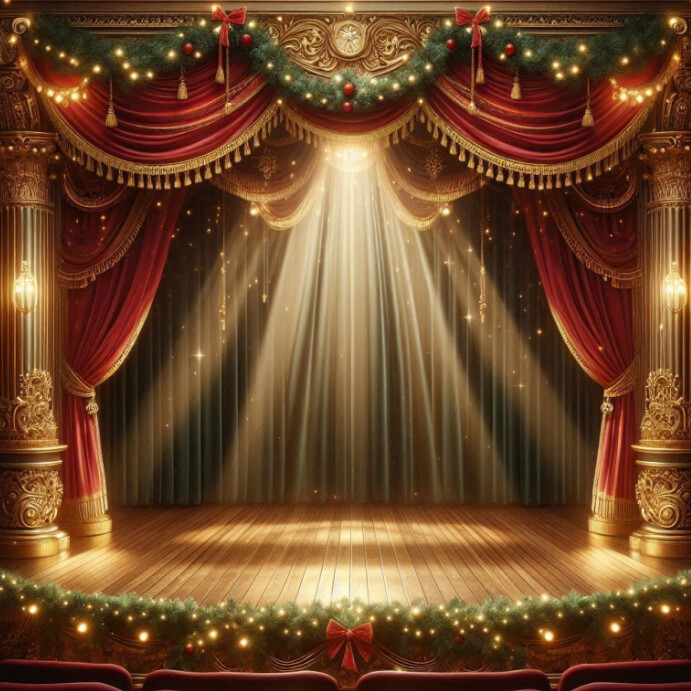 Szablon Theater stage | PosterMyWall