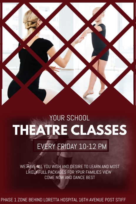 Theater template | PosterMyWall