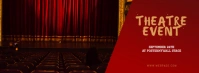 Theatre Event Facebook Cover Template