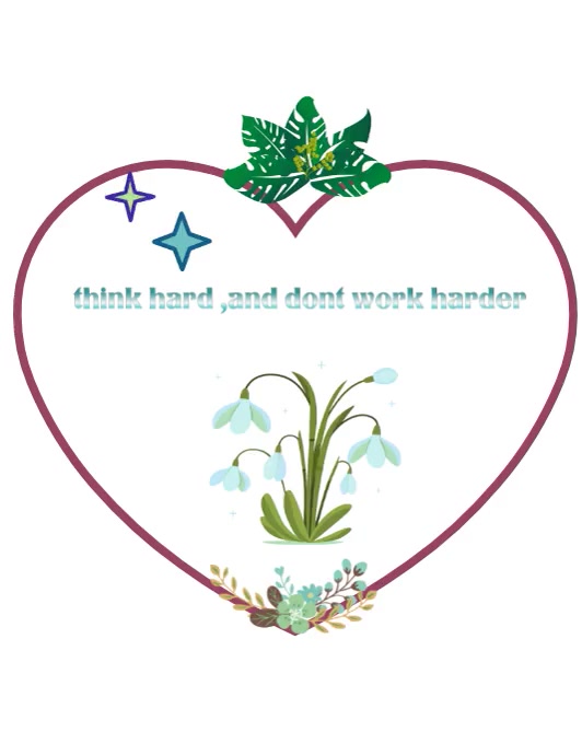 Copy of think hard | PosterMyWall