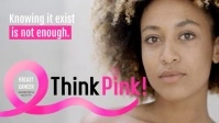 Think Pink Breast Cancer Awareness Facebook C template