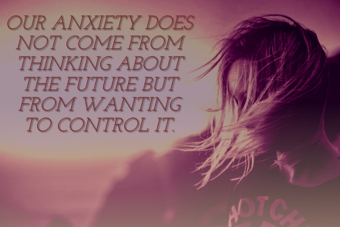 THINKING AND WANTING QUOTE TEMPLATE Poster