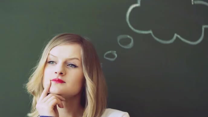 thinking girl Template | PosterMyWall