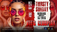 Thirsty Sunday Night Club Thumbnail template