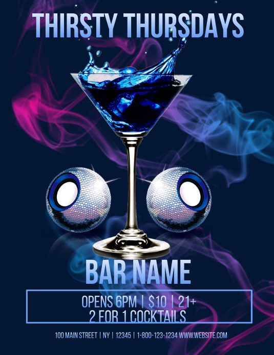 Thirsty Thursday Template | PosterMyWall