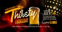Thirsty Thursday Party Facebook Shared Image template
