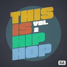 Dies Ist Hip Hop Musik Cd Album Cover Design Vorlage Postermywall