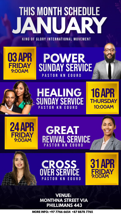 this month Indaba yaku-Instagram template