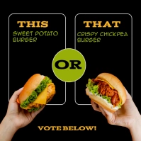 This Or That Instagram Post template