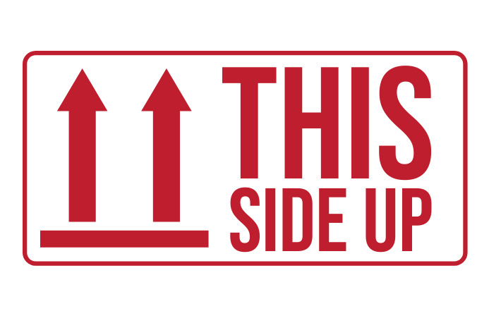 This side up Stamp Sign Template | PosterMyWall This side up Stamp Sign Template | PosterMyWall