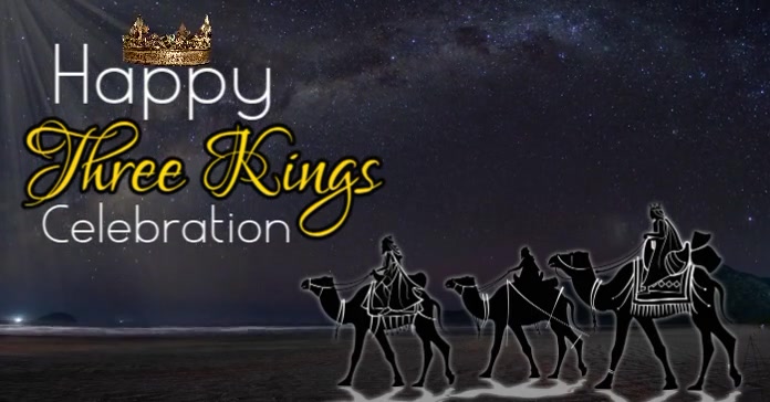 Plantilla de Three Kings Celebration Video Ads | PosterMyWall