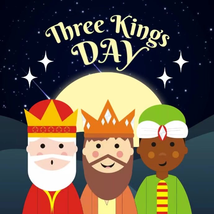 3 Kings Display Example Three Kings Day Template | PosterMyWall