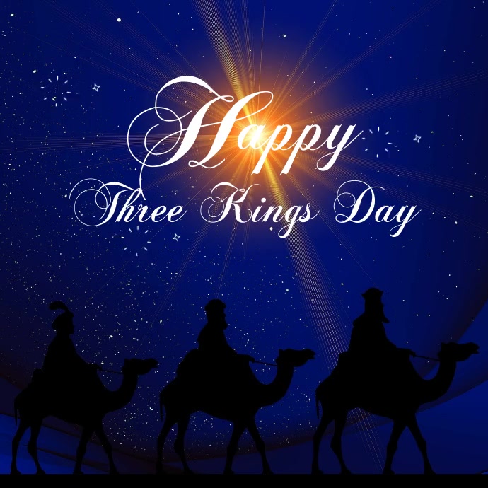 Three Kings Day Template Instagram Post